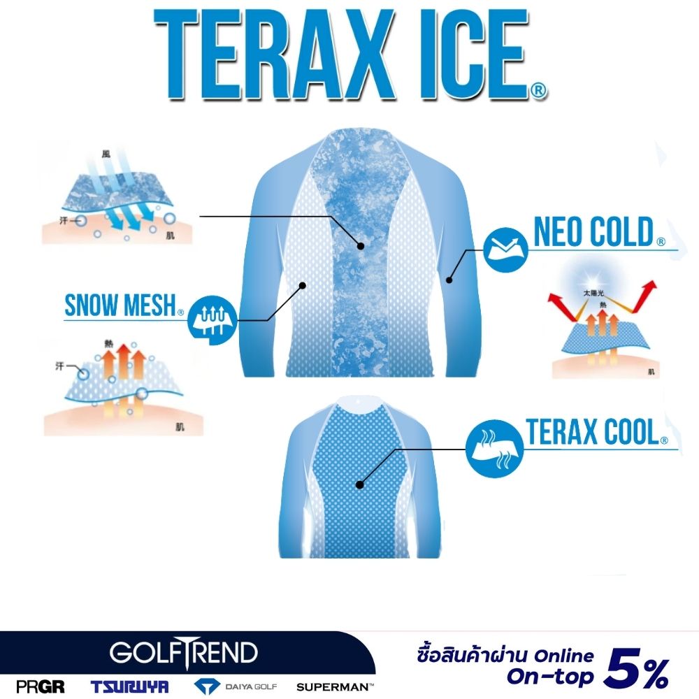 Thumbnail of เสื้อปรับอุณหภูมิ AXEL TERAX ICE